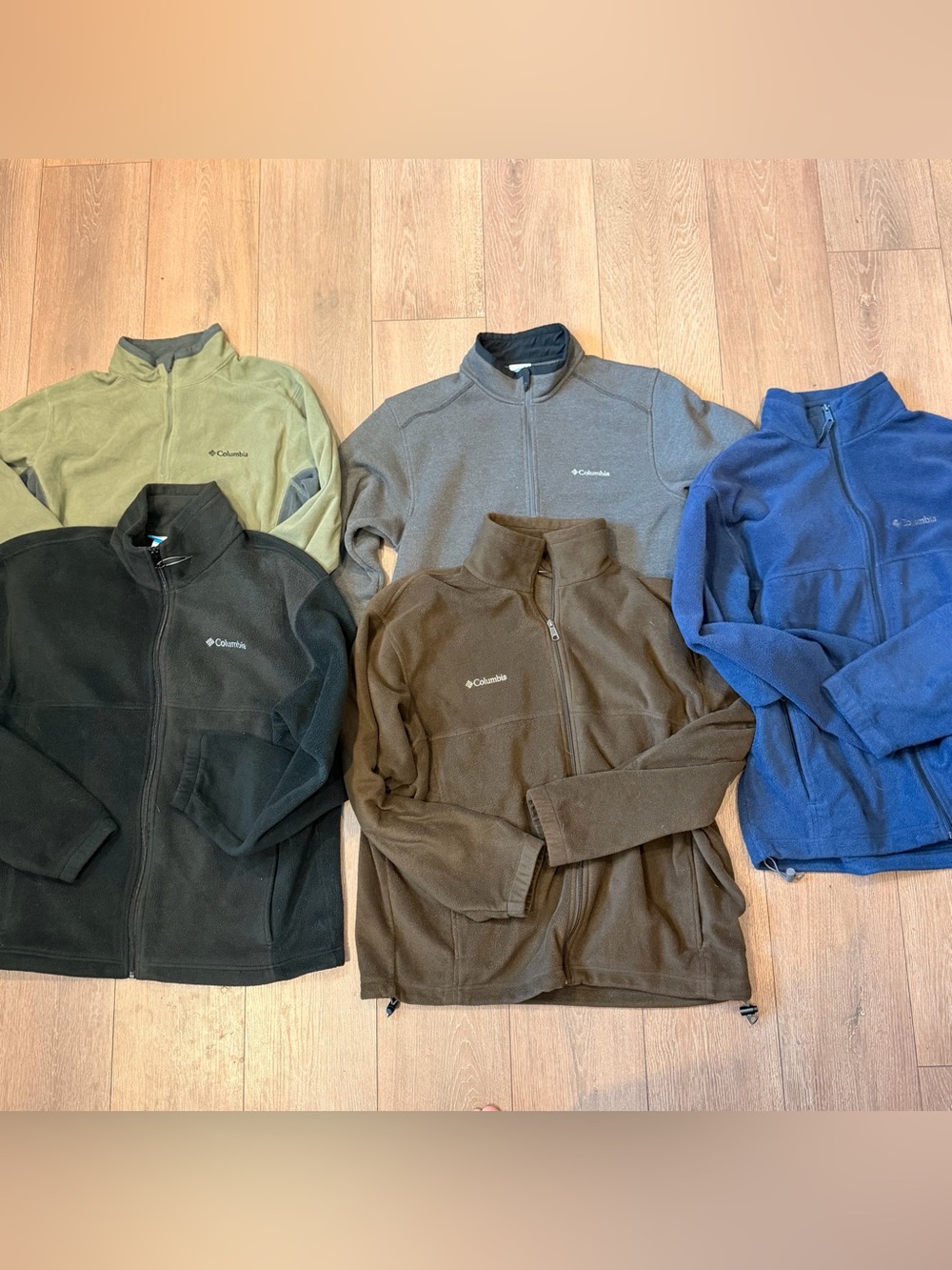 🚨 Reseller Lot Men’s Columbia Fleece Jackets Pullover Bundle M/L Outdoor